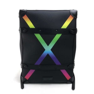 LOUIS VUITTON M30337 Taiga Rainbow Soft Trunk Backpack PM Taiga Leather - Picture 1 of 10