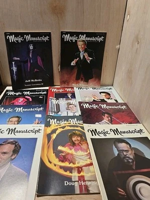 Lot Of 11 Tannen's  Magic Manuscript 82-84  Featuring Famously Known Magicians - Image 1 of 4