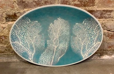 Tommy Bahama Large Melamine Coral Reef Serving Platter - Image 1 of 4