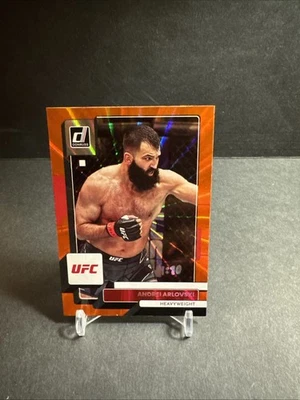 Andrei Arlovski #186 - 2023 Panini Donruss UFC ORANGE Laser NM - Image 1 of 2
