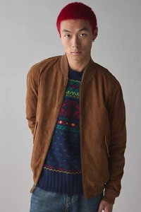 Polo Ralph Lauren Tissue Suede Flight Jacket NEW! - Picture 1 of 5