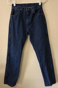 Wrangler Dark Jeans 7x30 - Great Condition! - Picture 1 of 15