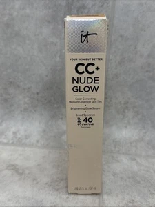 IT COSMETICS ~ CC+ NUDE GLOW SKIN TINT ~ NEUTRAL MEDIUM ~ 1.08 OZ - Picture 1 of 2