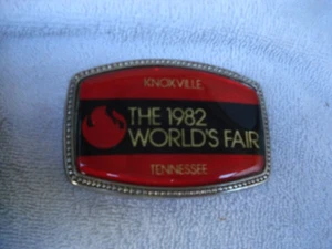 Weltausstellung 1982 Gürtelschnalle Knoxville in Top Zustand!! - Bild 1 von 2