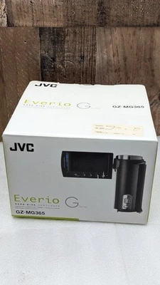 Videocámara digital JVC GZ-MG365 60 GB HDD (negra) en caja con batería/cables/remoto Foto 1 de 4