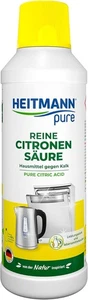 HEITMANN pure Reine Citronensäure | Flüssiger Bio-Entkalker 500 ml (1er Pack)  - Bild 1 von 6