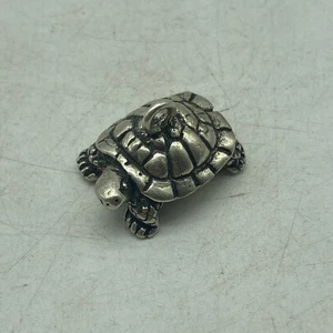 PESADO 925 Plata de Ley Dije Tortuga - 3D Dije Tortuga - Tortuga 12.2g - Imagen 1 de 7