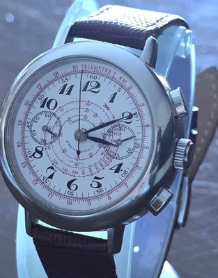 Big Cronografo Eberhard & Co. Replica Ref. 31931 Automatico Chronograph Watch - Immagine 1 di 4