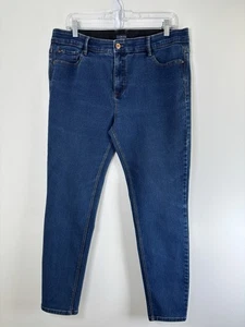 Curve Appeal Jeans Damen 14/32 Blau Tapered Leg Stretch Taschen 35x27 - Bild 1 von 10