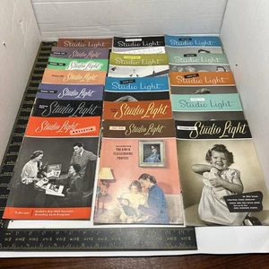 Studio Light Photographic Magazine Lot Of 19.  1948-1956 - Picture 1 of 9