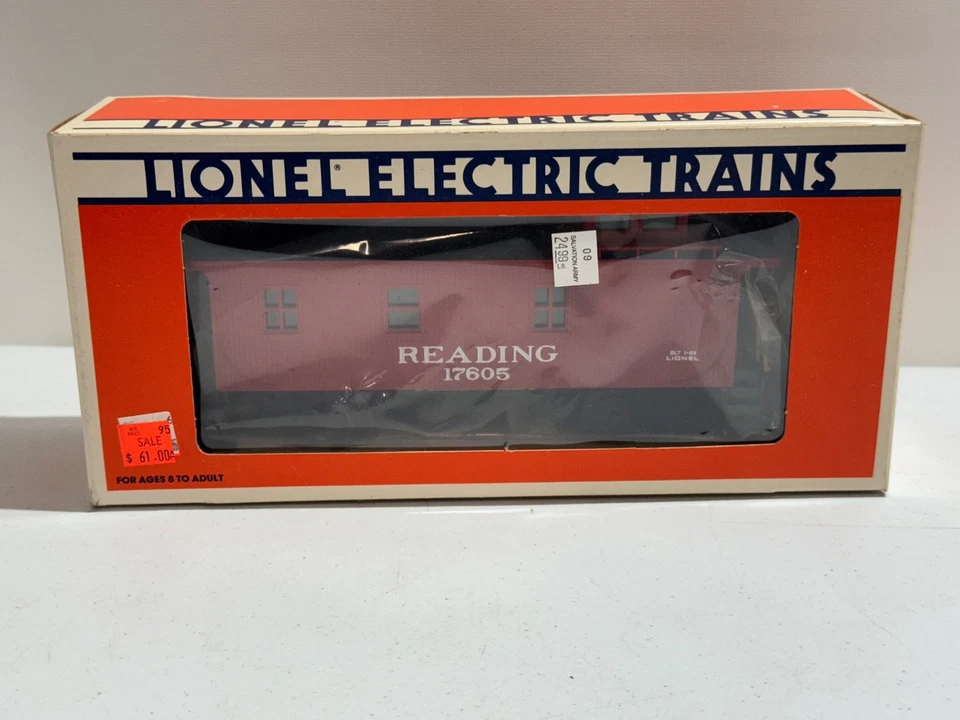 1989 Lionel 6-17605 Reading Caboose L0019