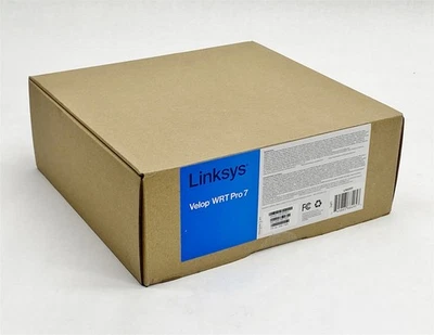 Linksys LN6001 Velop WRT Pro 7 Tri-Band BE11000 WiFi 7 OpenWRT Router Versiegelt Neu - Bild 1 von 4