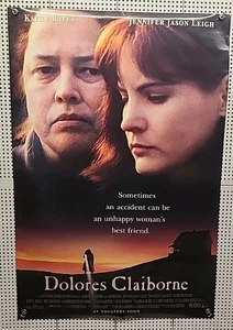 Dolores Claiborne Movie Poster 2 Sided Original 27x40 Jennifer Jason Leigh - Picture 1 of 10