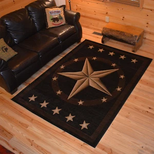 Texas Star Area Rug **FREE SHIPPING** - Picture 1 of 12