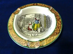 Cenicero vintage Adams Gries of London 5" - Leche debajo de las criadas - Schiavonetti - Trigo - Imagen 1 de 4