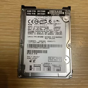 Hitachi HTS721060G9AT00 Travelstar 7K100 60Gb 7200RPM ATA/100 2.5-In Hard Drive - Picture 1 of 2