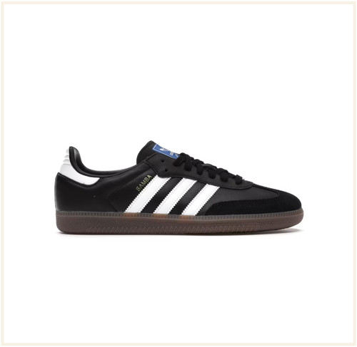 Adidas Samba OG gomma nera bianca