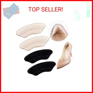 Premium Heel Pads for Shoes Too Big, Self-Adhesive Heel Inserts for Women&Men, H - Picture 1 of 2