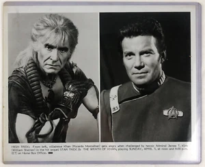 Star Trek II Der Zorn des Khan Pressefoto William Shatner Ricardo Montalban - Bild 1 von 6