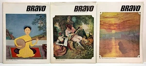3 Volumes of 1966 "BRAVO" MUSIC MAGAZINE Features Baroque, Red China, & Britain - Bild 1 von 12
