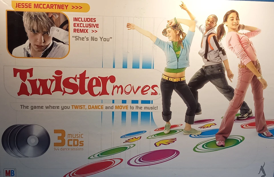 2005 Twister Moves Game Peças de Reposição Você Escolhe Milton Bradley Mats CDs + - Imagem 1 de 1
