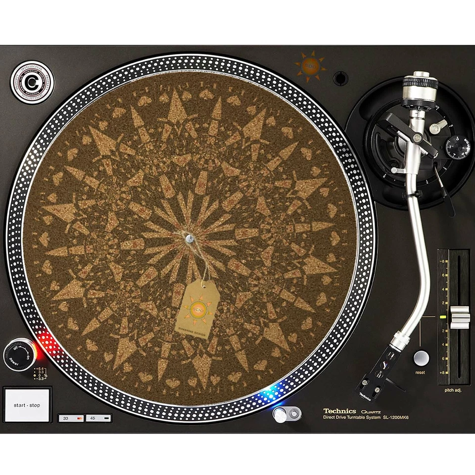 The Gambler CORK Tocadiscos Slipmat 12" para DJ Vinilo LP Audiófilo Foto 1 de 1