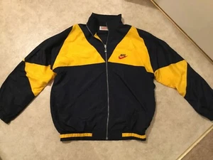 Vintage Nike Zip Windbreaker 70s Track Jacket USA Pinwheel XL cactus plant flea - Picture 1 of 7