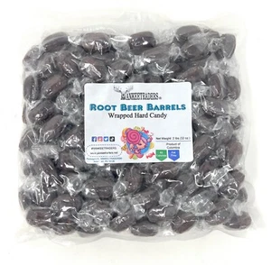 Root Beer Barrels Hard Candy, 4 lbs. ~ YANKEETRADERS® ~ FREE SHIPPING - Picture 1 of 3