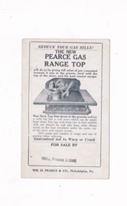 De colección. POSTAL PUBLICITARIA DE GAMA PEARCE GAS SUPERIOR HARRISBURG Y FILADELFIA. PA. - Imagen 1 de 2