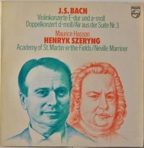 PHILIPS STEREO HOLLAND 1976 BACH "Violin Concerto" Henryk SZERYNG / MARRINER - Foto 1 di 3