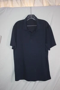 Lululemon Men’s L Blue Activewear Stretch Shirt 3B Style Performance Top - Picture 1 of 7
