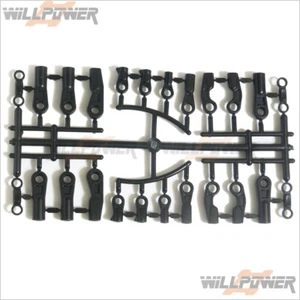 X3 SABRE Plastic Rod End set #X3-50 (RC-WillPower) OFNA JAMMIN Hong Nor - Picture 1 of 1