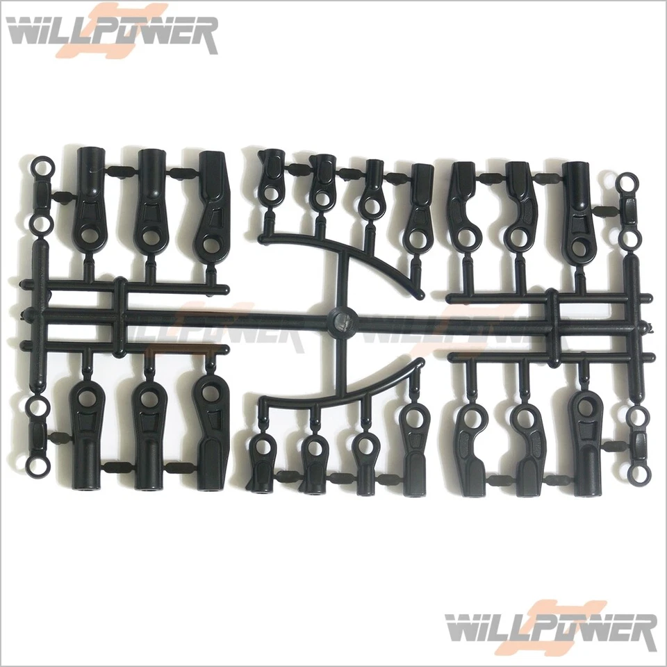 X3 SABRE Plastic Rod End set #X3-50 (RC-WillPower) OFNA JAMMIN Hong Nor - Image 1 of 1