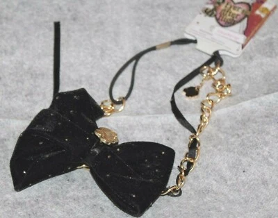 Mattel H.E.R Accessories Ever After High Black Bow Headwrap Black / Gold - Image 1 of 4
