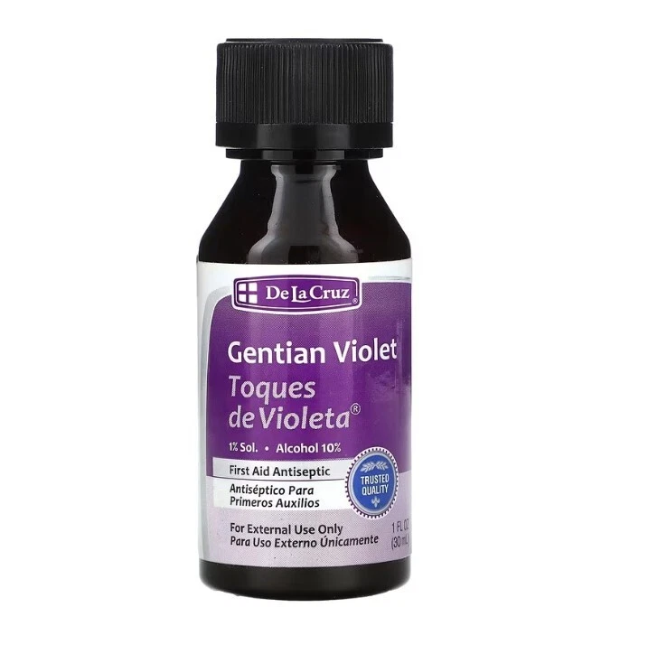 De La Cruz Gentian Violet First Aid Antiseptic 30 ml