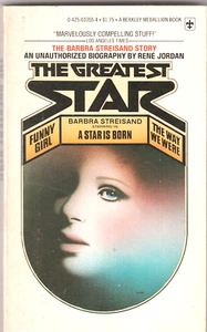 The Greatest Star Barbra Streisand Story 1977 Paperback BIO rp - Picture 1 of 8