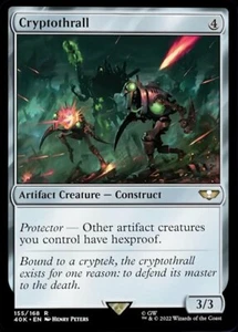 [1x] Cryptothrall Near Mint, English Warhammer 40,000 Commander MTG Magic - Picture 1 of 1