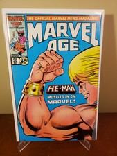 Marvel Age #38, .First He-Man and Masters of the Universe in Marvel
