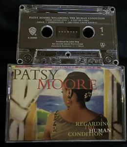 PATSY MOORE - Regarding The Human Condition - NM 1992 Warner Bros. Cassette - Picture 1 of 1