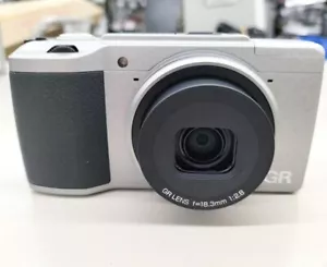 RICOH GR II Silver Edition Digital Camera 16.2MP Very Good Used - Picture 1 of 10