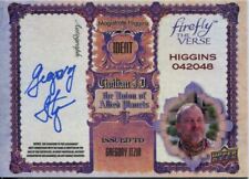 Firefly The Verse Autograph Card GI Gregory Itzin