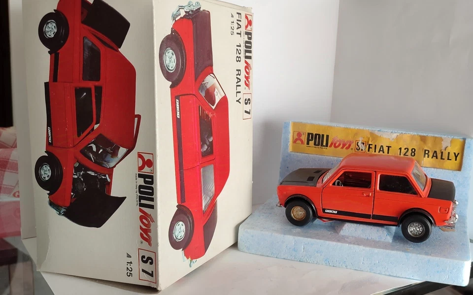 POLITOYS FIAT 128 RALLY art. S 7 Scala 1/25 - Immagine 1 di 1