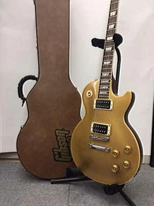 Gibson Les Paul Standard Gold Top Made in USA 1998 Solid Electric Guitar MOD - Picture 1 of 20