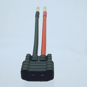 4MM Bananas Male to Fit Compatible Traxxas trx female cable for new id charger - Picture 1 of 1
