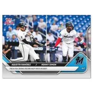 2025 Topps Now Card 96 Ramirez / Simon MLB Firsts (RC) -Free Shipping Always! - Picture 1 of 2