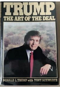 Donald Trump 1987 First Edition Signed Index Card Art Of Deal Book Autobiography - Picture 1 of 16