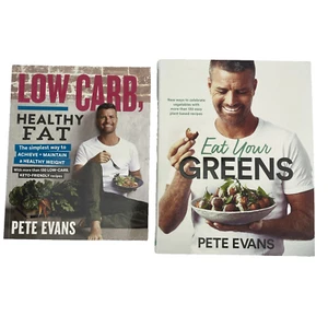 Pete Evans Eat your Greens & Low Carb Healthy Fat soft cover, preowned - Picture 1 of 20