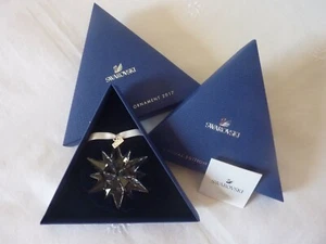 SWAROVSKI WEIHNACHTEN JÄHRLICH 2017 STERN SCHNEEFLOCKE ORNAMENT DEKORATION NEU IN VERPACKUNG - Bild 1 von 11