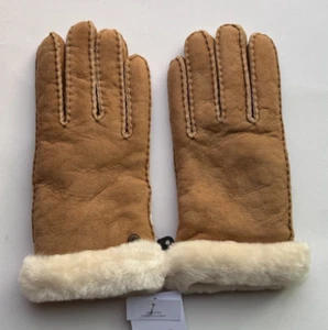 UGG Women's Sheepskin Glove W Fur Foil PT - Picture 1 of 16