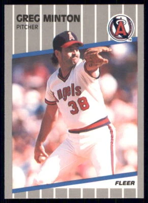 1989 Fleer #485 Greg Minton Glossy - Image 1 of 2